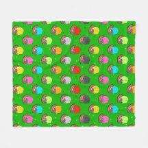 Football américain - Casque coloré et motif de bal