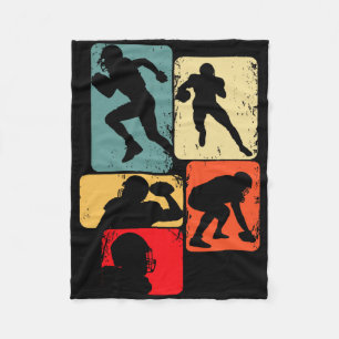 Couverture Polaire Football Américain Football Enfants Garçons Homme