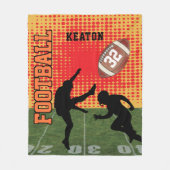 Couverture Polaire Football américain - Sport Game (Devant)