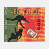 Couverture Polaire Football américain - Sport Game (Devant (Horizontal))