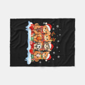 Couverture Polaire Football Baseball Basketball Player Funny Srt Chri (Devant (Horizontal))