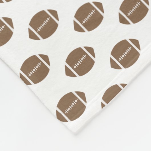 Couverture Polaire Football classique simple (Coin)