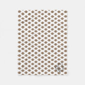 Couverture Polaire Football classique simple (Devant)