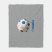 Couverture Polaire Football croate (Devant)
