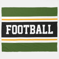 FOOTBALL Sporty Gras Vert Noir Blanc Gris