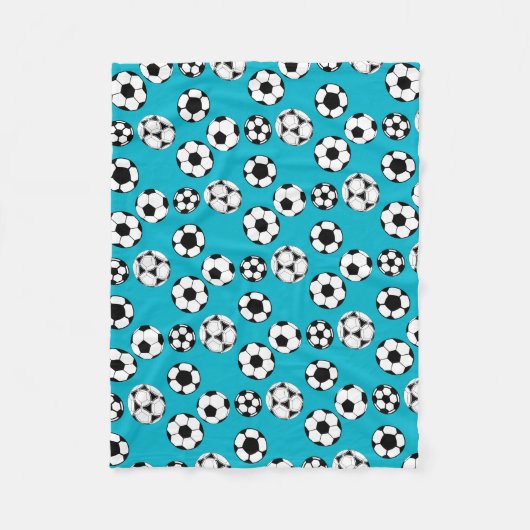 Couverture Polaire Footballeurs (Devant)