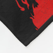 Couverture Polaire Force Confiance Karaté Esprit de Combat Martial (Coin)