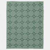 Couverture Polaire Forest Mandala (Devant)