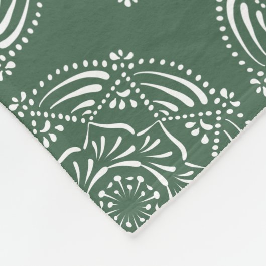 Couverture Polaire Forest Mandala (Coin)