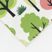 Couverture Polaire Forêt (Coin)