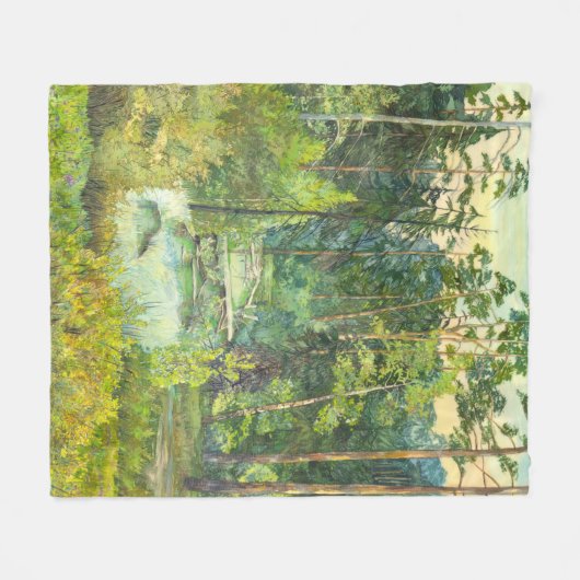 Couverture Polaire Forêt (Devant (Horizontal))