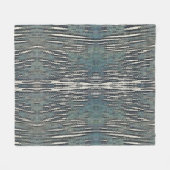Couverture Polaire Forêt Abstraite - multicolores (Devant (Horizontal))