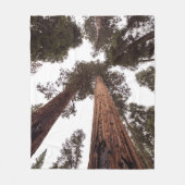 Couverture Polaire forêt, arbre (Devant)