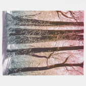 COUVERTURE POLAIRE FORÊT DE NEIGE NATURE (Devant (Horizontal))