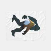 Couverture Polaire Forêt de nuit Bigfoot (Devant (Horizontal))