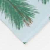 Couverture Polaire Forêt de sapin (Coin)