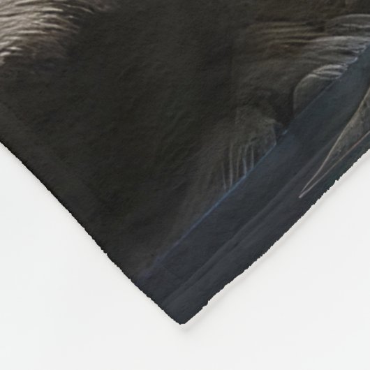 Couverture Polaire Forêt de violon géant Imaginaire mignon (Coin)