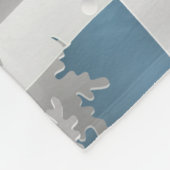 Couverture Polaire Forêt d'hiver avec écureuils (Coin)