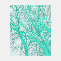 Forêt d'hiver (vert menthe)
