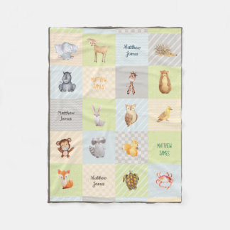 Couverture Polaire Forêt, mer, et ouatine animale Blanke d'édredon de