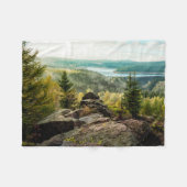 Couverture Polaire Forêt | Ore Mountains Allemagne (Devant (Horizontal))