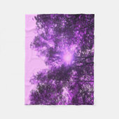 Couverture Polaire Forêt pourpre (Devant)