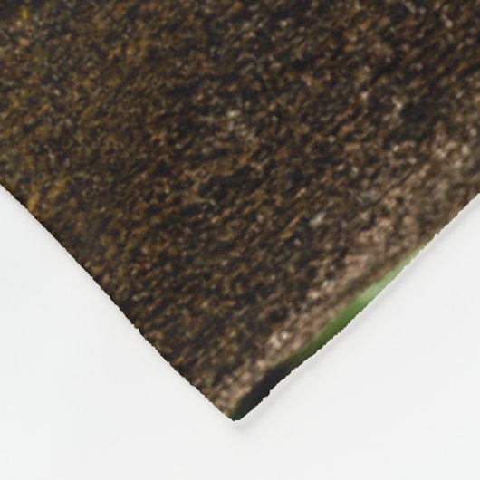 Couverture Polaire Forêt | Trois Chouettes (Coin)