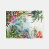 Couverture Polaire Forêt tropicale (Devant (Horizontal))