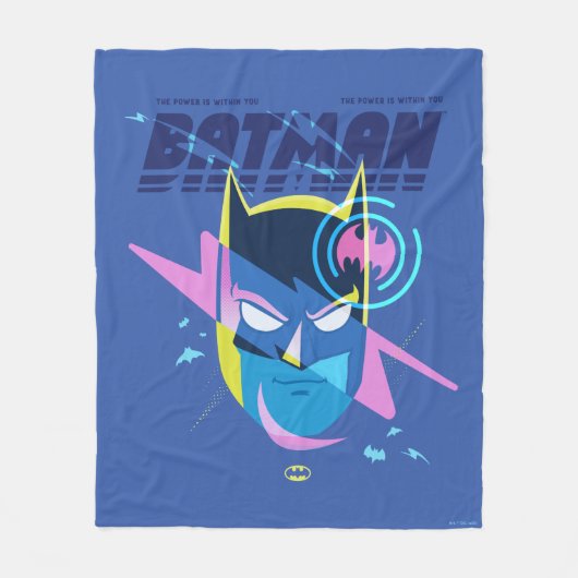 Couverture Polaire Forever Batman Light Up Head Graphic (Devant)
