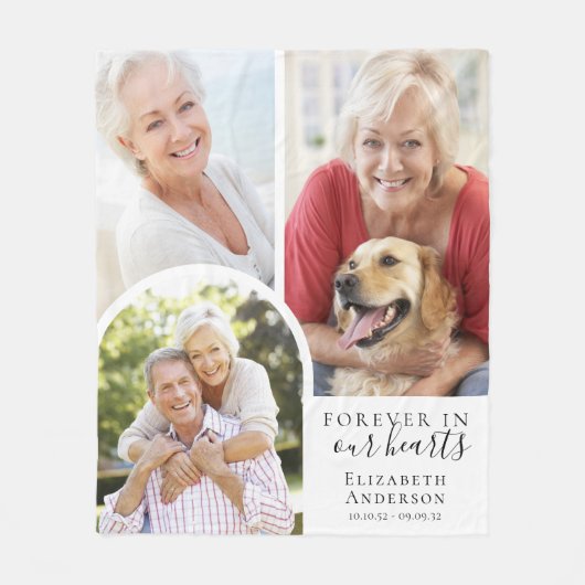 Couverture Polaire Forever dans nos coeurs Arch Sympathy (Devant)