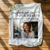 Couverture Polaire Forever in Our Hearts Memorial Keepsaké