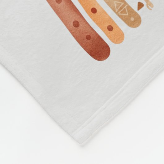 Couverture Polaire Forever in Our Hearts Personnalisé Dog Memorial (Coin)