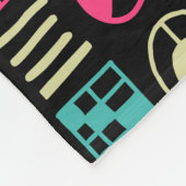 Couverture Polaire Formes Abstraites 060617 Motif - Couleurs 01 (Coin)