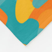 Couverture Polaire Formes Abstraites mosaïque 310722 (Coin)