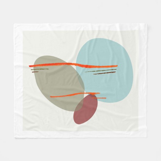 Couverture Polaire Formes Boho (Devant (Horizontal))