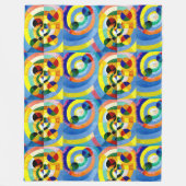 Couverture Polaire Formes couleur par Robert Delaunay (Devant)