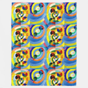 Couverture Polaire Formes de couleur par Robert Delaunay
