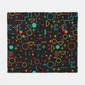 Couverture Polaire Formes géométriques (Devant (Horizontal))