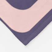 Couverture Polaire Formes géométriques du milieu du siècle rétro Art  (Coin)