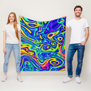 Couverture Polaire Formes Motifs d'art design