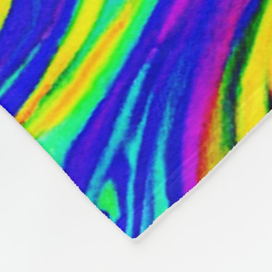 Couverture Polaire Formes Motifs d'art design (Coin)