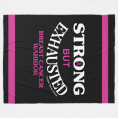 Couverture Polaire FORT, mais EXHAUSTÉ...Cancer du sein (Devant (Horizontal))