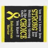 Couverture Polaire Forte/Choix...Endometriose (Devant (Horizontal))