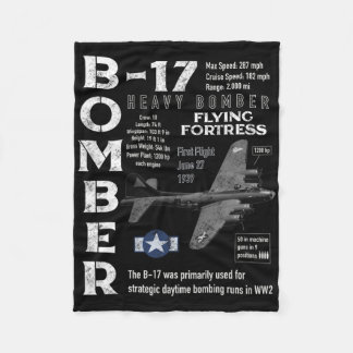 Couverture Polaire Forteresse volante B17