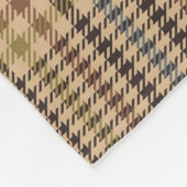 Couverture Polaire Forth Antique Glen Check Plaid Motif (Coin)