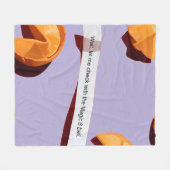 Couverture Polaire Fortune Cookie & The Magic 8 ball (Devant (Horizontal))