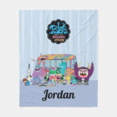 Couverture Polaire Foster's Home for Imaginary Friends | Bus scolaire (Devant)