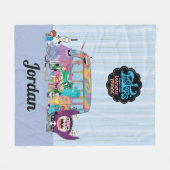 Couverture Polaire Foster's Home for Imaginary Friends | Bus scolaire (Devant (Horizontal))