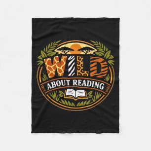 Couverture Polaire Fou de lecture livre animal livre pour enfants