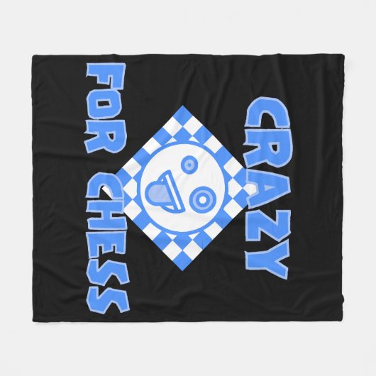 Couverture Polaire Fou pour les échecs (Devant (Horizontal))